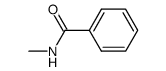N-甲基苯甲酰胺 结构式