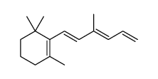 Cyclohexene, 1,3,3-trimethyl-2-[(1E,3E)-3-methyl-1,3,5-hexatrienyl]- 结构式
