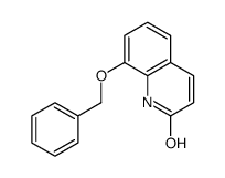8-苄氧基-2-氧代-1H-喹啉 结构式