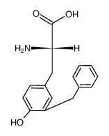 3-苄基-L-酪氨酸 结构式