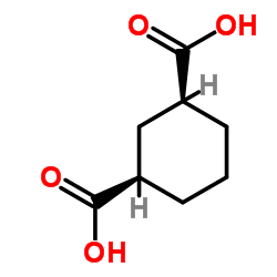 顺-1,3-环己烷二甲酸 结构式