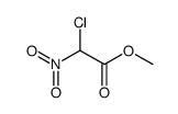 2-氯-2-硝基乙酸甲酯 结构式