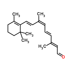 9-顺式视黄醛 结构式