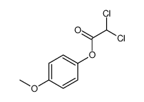2,2-二氯乙酸-4-甲氧基苯酯 结构式