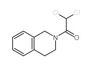 2,2-二氯-1-(3,4-二氢-1H-异喹啉-2-基)乙酮 结构式