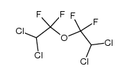 双(2,2-二氯-1,1-二氟乙基)醚 结构式