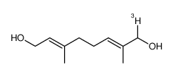 (E,E)-2,6-二甲基-2,6-辛二烯-1,8-二醇 结构式