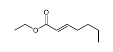 2-Heptenoic acid ethyl ester 结构式