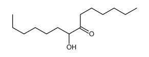 8-羟基-7-十四烷酮 结构式