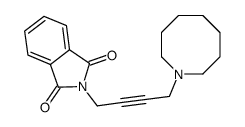 2-[4-(氮杂环辛烷-1-基)丁-2-炔基]异吲哚-1,3-二酮 结构式