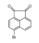 5-溴苊烯-1,2-二酮 结构式