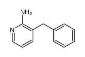 2-氨基-3-苄基吡啶 结构式