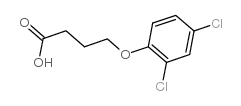 2,4-滴丁酸 结构式