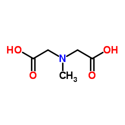 N-甲基亚氨二乙酸 结构式