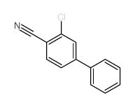 3-氯-[1,1-联苯]-4-甲腈 结构式