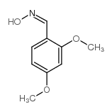 2,4-二甲氧基苯甲醛肟 结构式