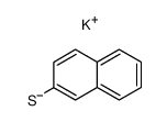 2-萘硫醇钾 结构式
