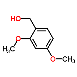 2,4-二甲氧基苄醇 结构式