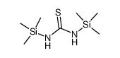 N,N'-双(三甲基硅基)硫脲 结构式