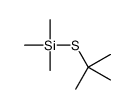 Silane, [(1,1-dimethylethyl)thio]trimethyl- 结构式