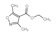 3,5-二甲基异噁唑-4-甲酸乙酯 结构式