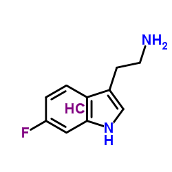 6-氟色胺盐酸盐 结构式