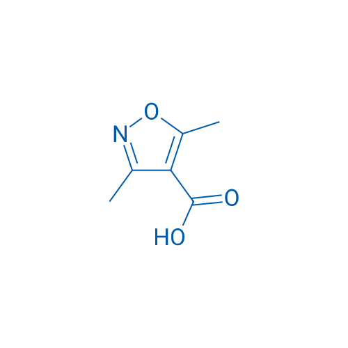3,5-二甲基异噁唑-4-羧酸 结构式