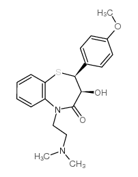去乙酰地尔硫卓 结构式