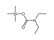 N,N-二乙基氨基甲酸三甲基硅酯 结构式