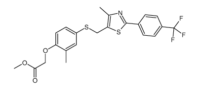 GW501516甲酯 结构式