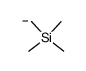 (trimethylsilyl)methyl anion 结构式