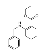 乙基2-(苄基氨基)环己烯-1-羧酸酯 结构式