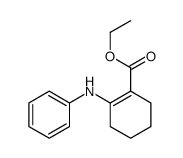 2-苯胺基-1-环己烯-1-羧酸乙酯 结构式