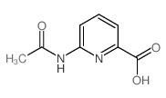 6-乙酰氨基吡啶羧酸 结构式