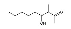 3-甲基-4-羟基-2-壬酮 结构式