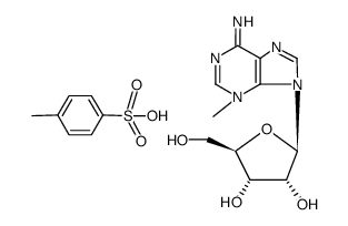 3-甲基腺苷对甲苯磺酸盐 结构式