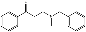 3-(苄基(甲基)氨基)-1-苯基丙-1-酮 结构式