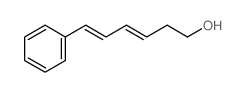 6-苯基-3,5-己二烯-1-醇 结构式