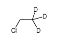 氯乙烷-2,2,2-D3 结构式