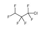 1-chloro-1,1,2,2,3,3-hexafluoropropane 结构式
