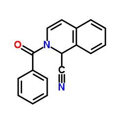 2-苯甲酰基-1-氰基-1,2-二氢异喹啉 结构式