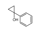 1-苯基-1-环丙醇 结构式