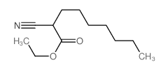 2-Cyanononanoic acid ethyl ester 结构式