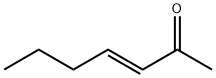 (E)-3-庚烯-2-酮 结构式