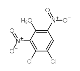 3,4-二氯-2,6-二硝基甲苯 结构式