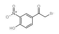 2-溴-4-羟基-3-硝基苯乙酮 结构式
