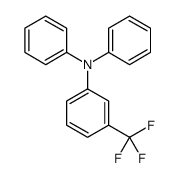 N,N-二苯基-3-(三氟甲基)苯胺 结构式