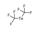 Methane, 1,1'-tellurobis[1,1,1-trifluoro- 结构式