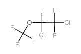 1,2-二氯三氟乙基三氟甲醚 结构式