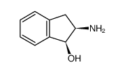 顺式-2-氨基-2,3-二氢-1H-茚-1-醇 结构式